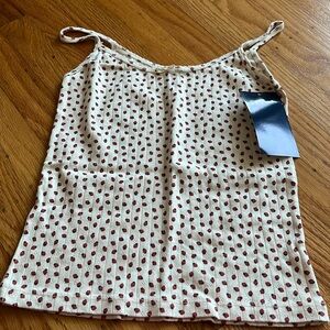 Brandy Melville Strawberry Tank